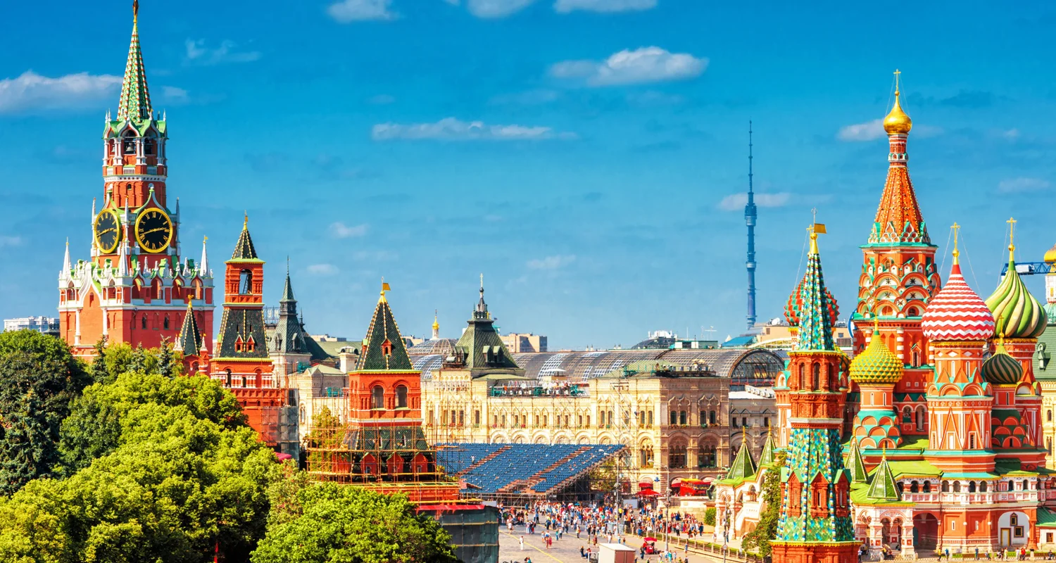 Russia tour packages from India